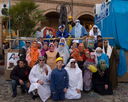 I Flintstones al carnevale di Santarcangelo